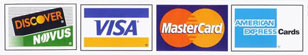 Accepted Credit Cards